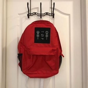 Twenty One Pilots Red Backpack